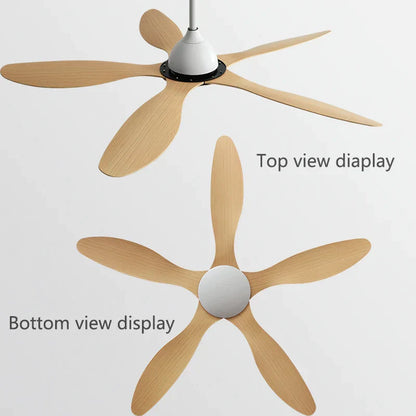 DecorBites™ 56-Inch Ceiling Fan: Modern, Remote Control, Commercial, Office, Industry, Non-Lamp Electric Fan