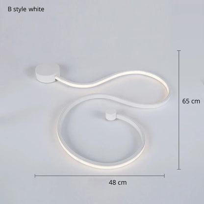 DecorBites™ Iron Body LED Wall Lamp for Bedroom, Living Room, Study - Modern Sconce Fixture