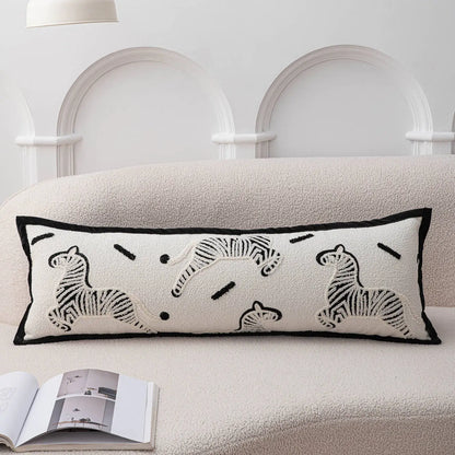 Animal Throw Pillow Cover Rectangle