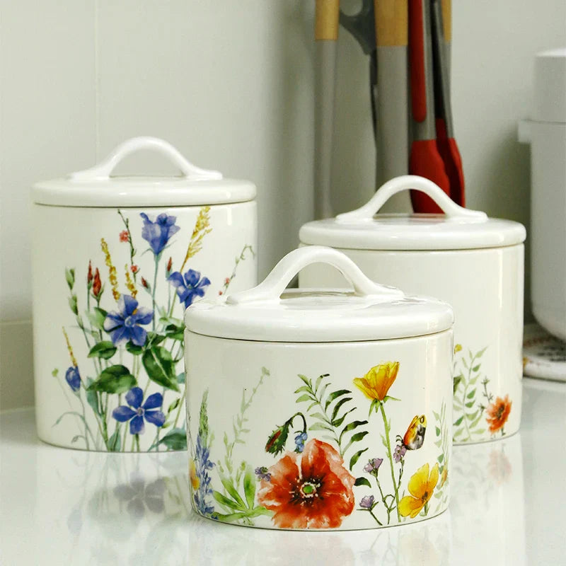 Ceramic Sealed Storage Jar