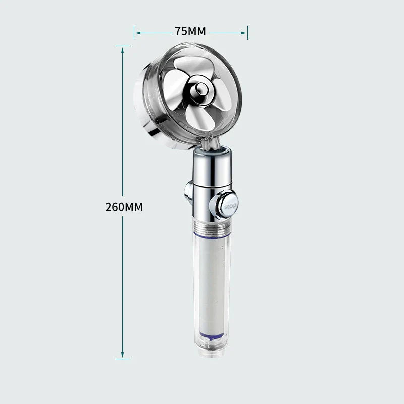 DecorBites™ High Pressure Shower Filter Head with Gumrukfree Technology