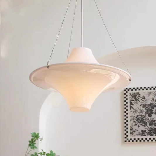 DecorBites™ French Cream Modern Chandelier for Restaurant Bedroom Hotel Villa