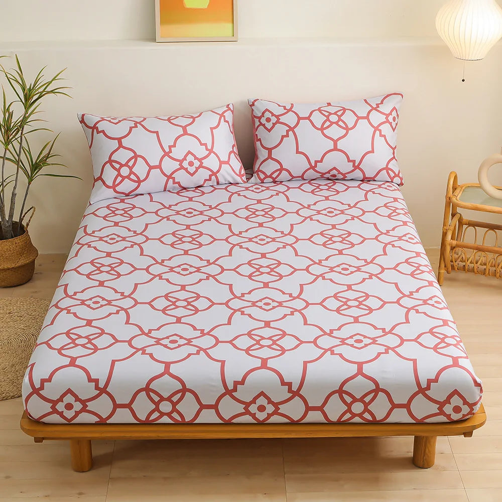 Gold Feather Bedding Set