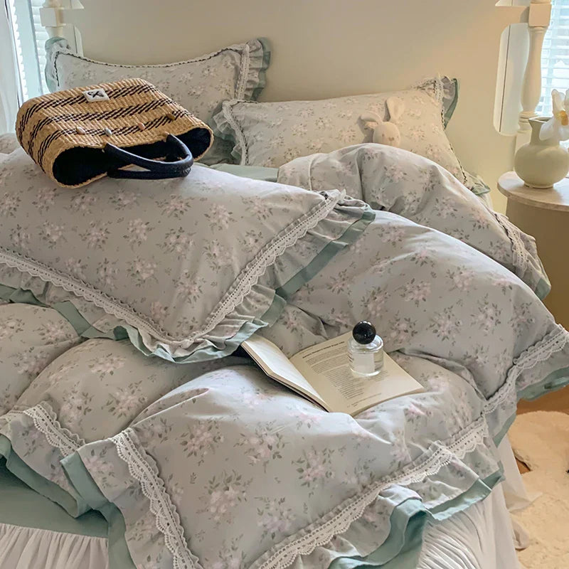 Cotton Floral Duvet Set