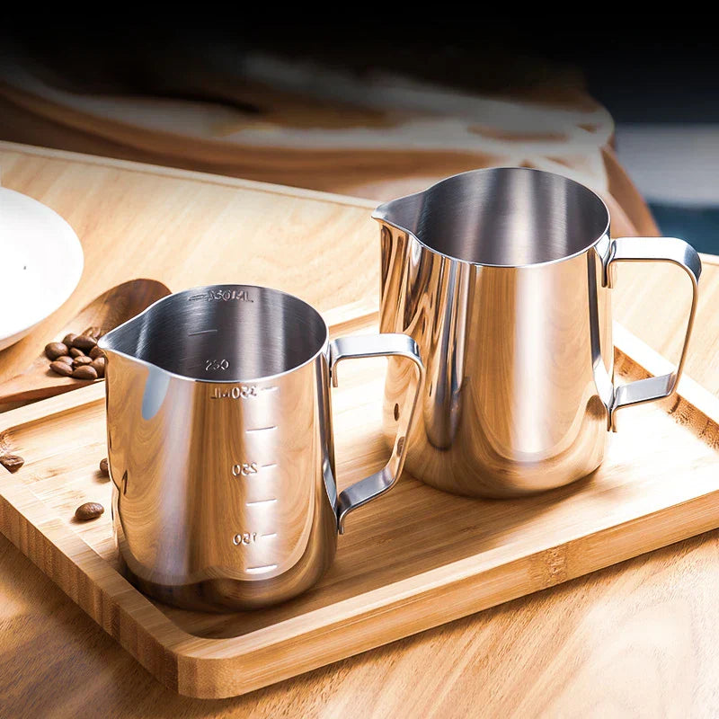 Glass Latte Art Mug Set