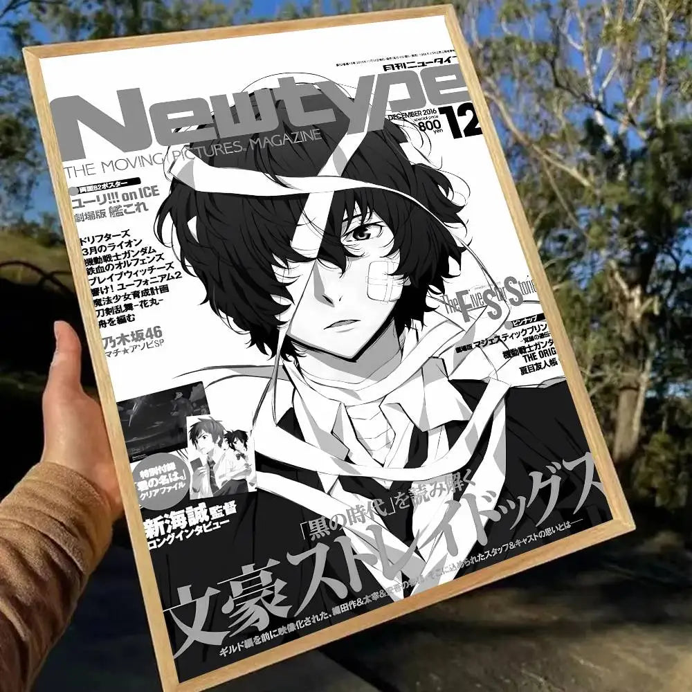 Anime Poster Self-adhesive Wall Decor