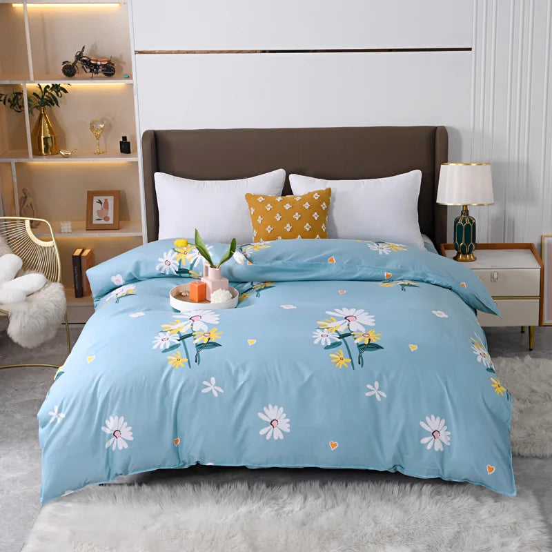 DecorBites™ Leopard Print Soft Bedding Set Duvet Cover Kit - High Quality, Skin Friendly, Comfortable