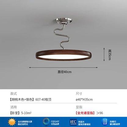 DecorBites™ Cream Style Aluminum LED Chandelier for Nordic Home Decor