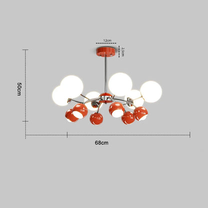 DecorBites™ Cream Living Room Pendant Lamp Magic Bean Restaurant Medieval Bedroom Light