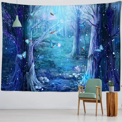 DecorBites™ Jungle Animal Tapestry Wall Hanging: Bohemian Style Home Decor & Children's Room Art