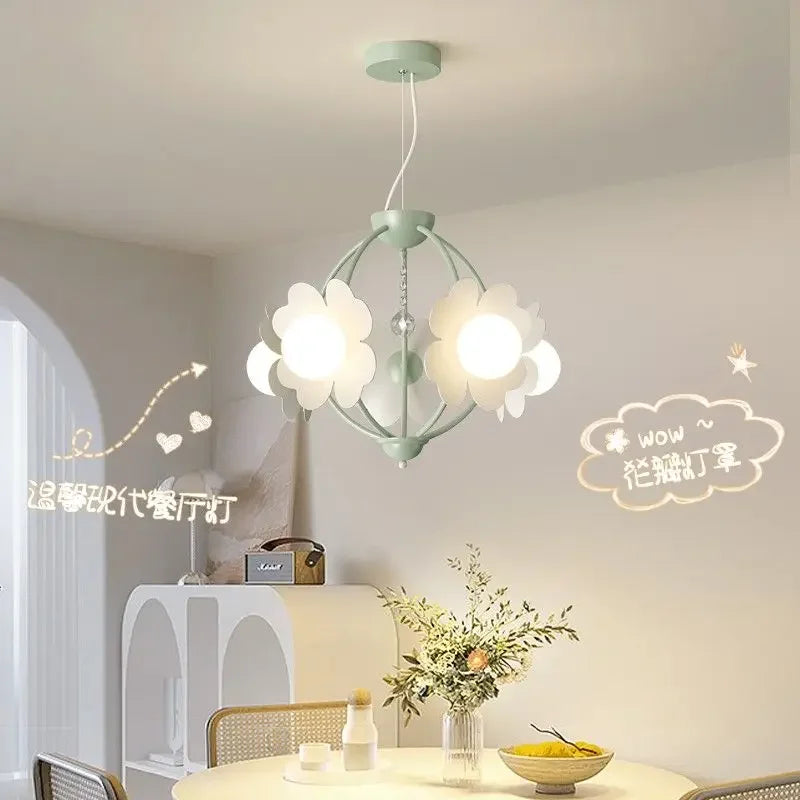 Retro Flower Chandelier