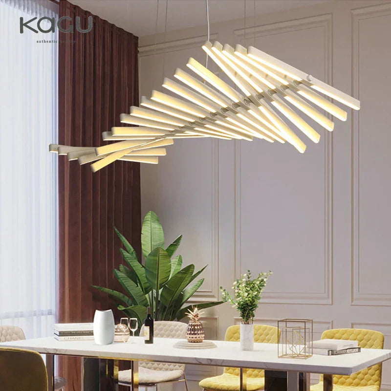 Nordic Fishbone Pendant Light