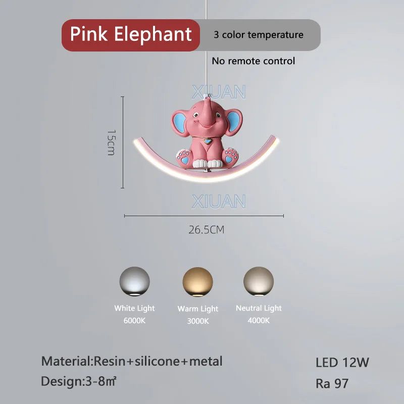 Unicorn Pendant Chandelier