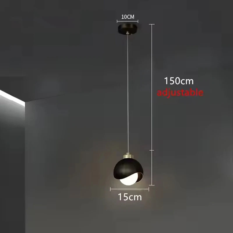 DecorBites™ Pendant Lamp Glass Ball LED Chandelier
