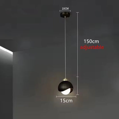 DecorBites™ Pendant Lamp Glass Ball LED Chandelier