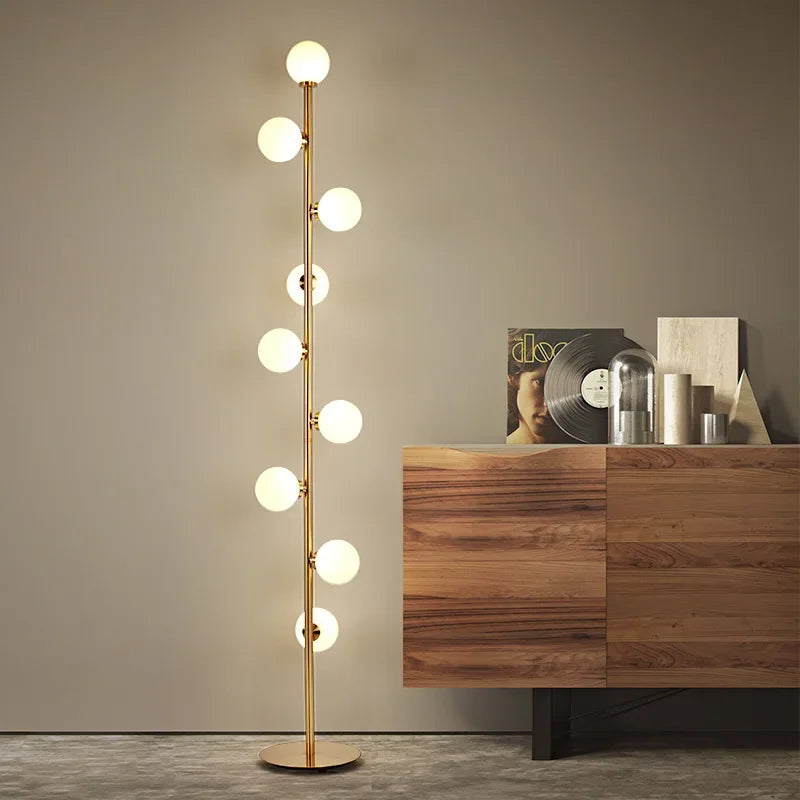 Glass Modern Standing Lamp
