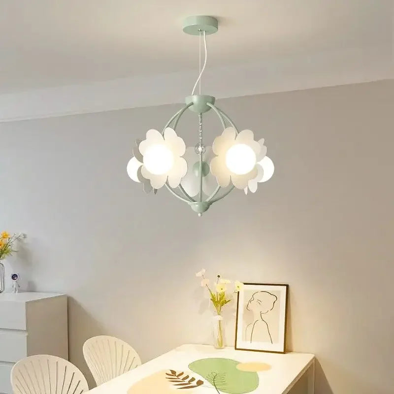 Retro Flower Chandelier