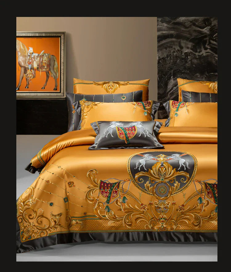 Brocade Cotton Quilt Bedding