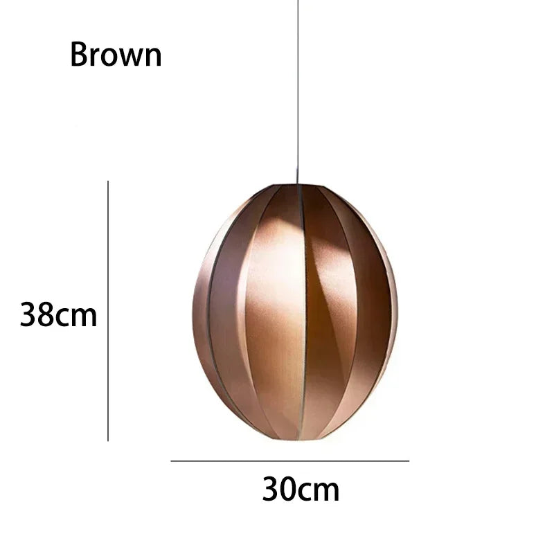 Chrome Umbrella Pendant Lamp