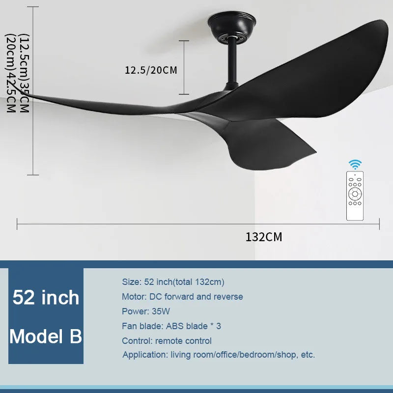Bronze Retro Ceiling Fan