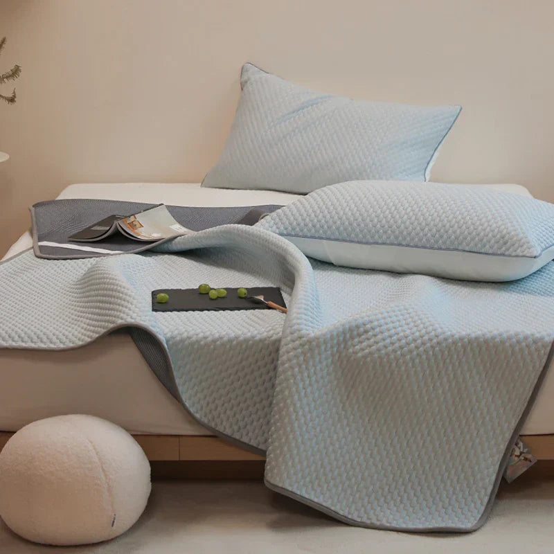 DecorBites™ Ice Bean Bed Sheet Set - Premium Cooling Sleep Mat for Ultra-Comfortable Sleep