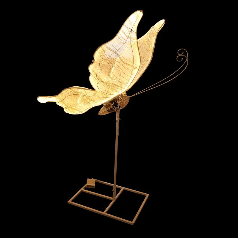 Lace Butterfly Hanging Lamp