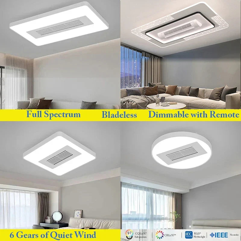 Remote Bladeless Ceiling Fan