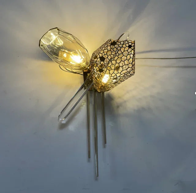 DecorBites™ Crystal Duplex Chandelier - Modern Designer Lighting for Living Room