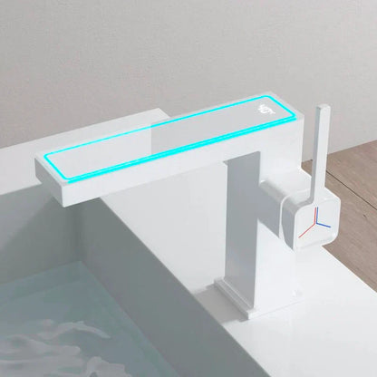 DecorBites™ Gun Grey Digital Display Basin Faucet
