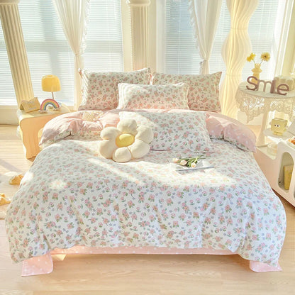 DecorBites™ Cotton Printed Bedding Set for Sweet Cozy Sleep