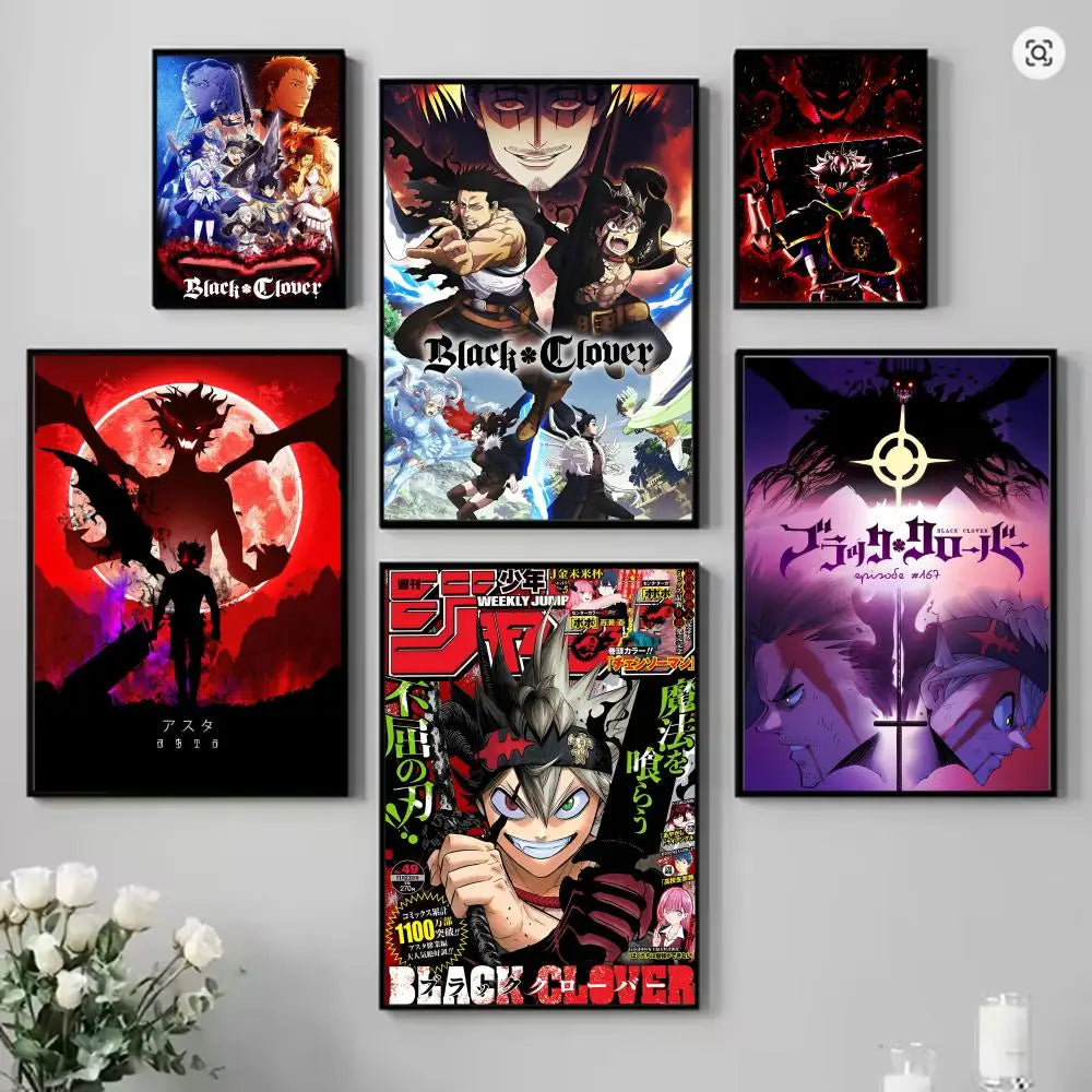 Anime Poster Removable Wall Art