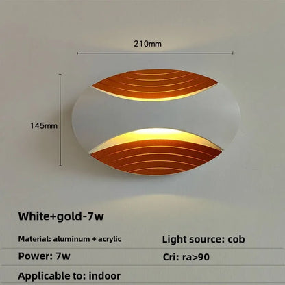 DecorBites™ Double-Head LED Wall Lamp: Modern Lighting Solution for Corridors and Staircases