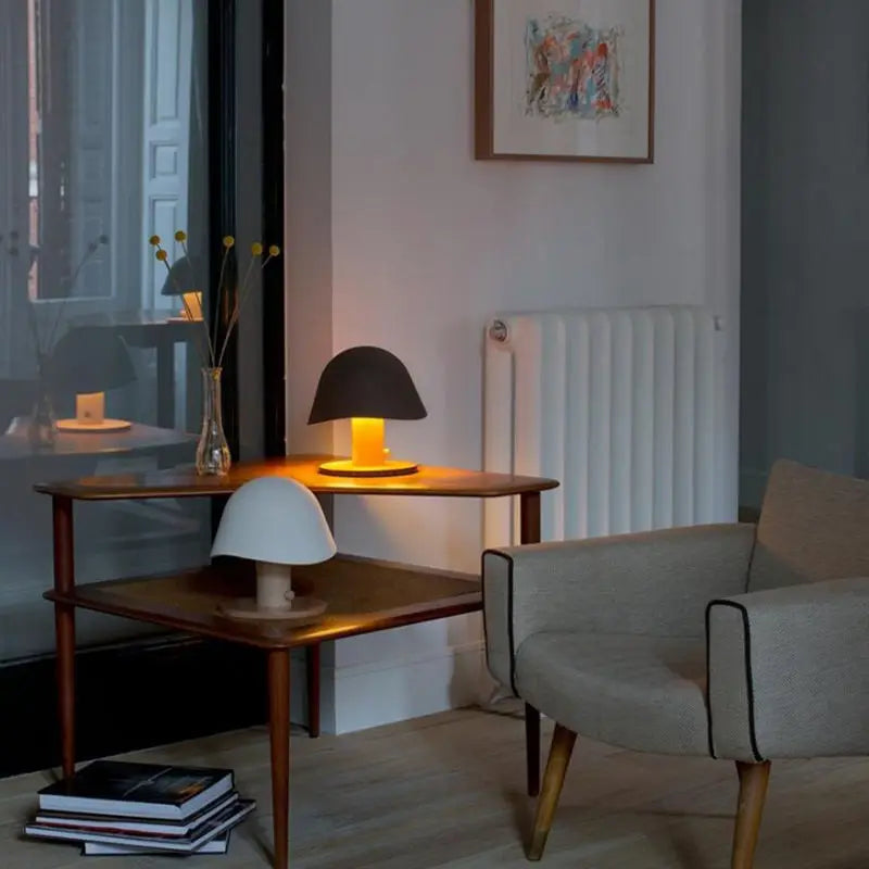 DecorBites™ Glass Table Lamp for Bedroom Living Room Hotel Nordic Designer Art Lamps