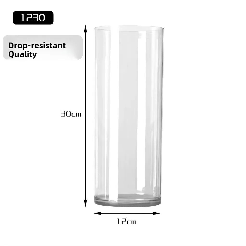 Acrylic Flower Vase Transparent Decorative
