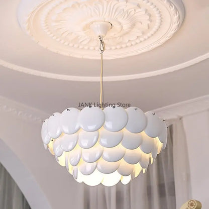 DecorBites™ French Ceramic Chandelier: Romantic LEDs for Luxury Living Room & Restaurant Decor