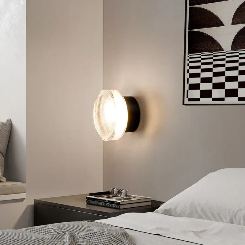DecorBites™ LED Wall Sconce Light Luxury Modern Creative Acrylic Bedroom Living Room Lamp