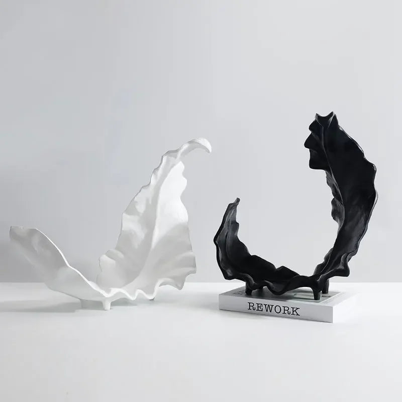 Resin Leaf Tray Bowl