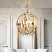 Gold Crystal Ring Chandelier D40cm Quality