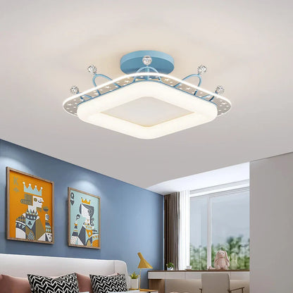 DecorBites™ Kids' Room Ceiling Light in Gold Pink Blue for Bedroom and Living Room
