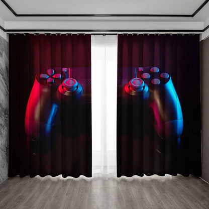 DecorBites™ Game Console Handle Curtains: Kitchen, Cafe, Living Room, Balcony Décor