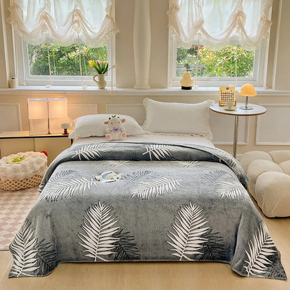 DecorBites™ Dinosaur Patterns Snowflake Velvet Blanket in Various Sizes for Home/Office