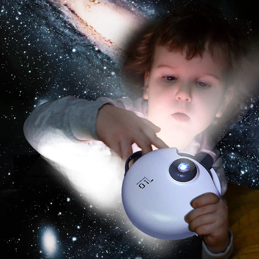 DecorBites™ Galaxy Starry Projector Night Light for Bedroom Decor & Kids Gift
