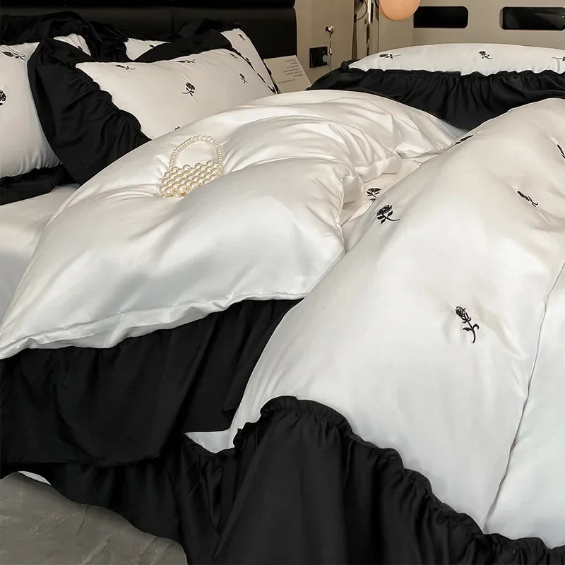 Cooling Lace Comforter Set