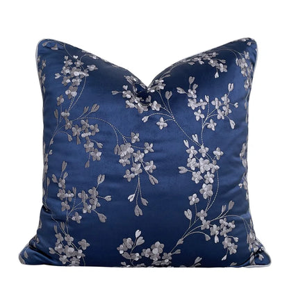 DecorBites™ Geometric Jacquard Cushion Cover 45x45cm - European Art Decor for Home
