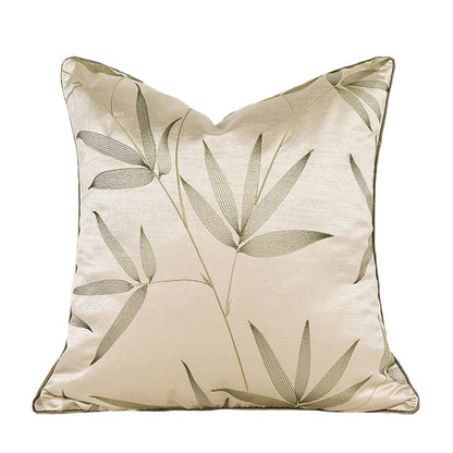 DecorBites™ Gold Quatrefoil Geometric Jacquard Pillow Cover - Luxury Home Decor