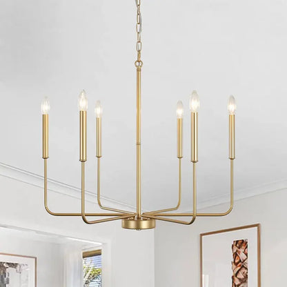 DecorBites™ Iron Branch Chandelier LED Pendant Light - Elegant Home Decor
