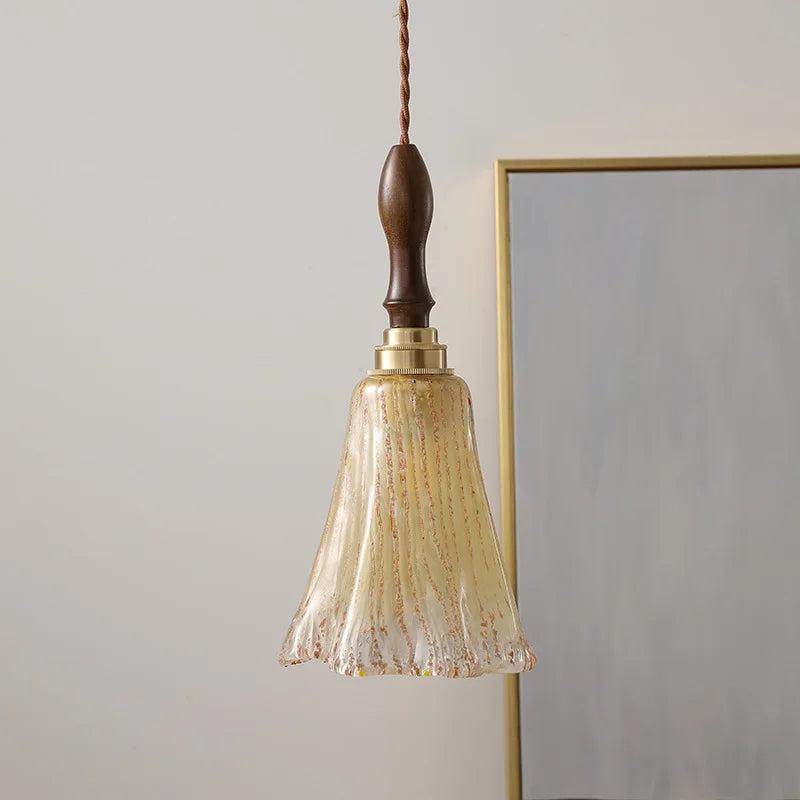 DecorBites™ Glass Copper LED Pendant Lights - Modern Home Decor Hanging Lamp
