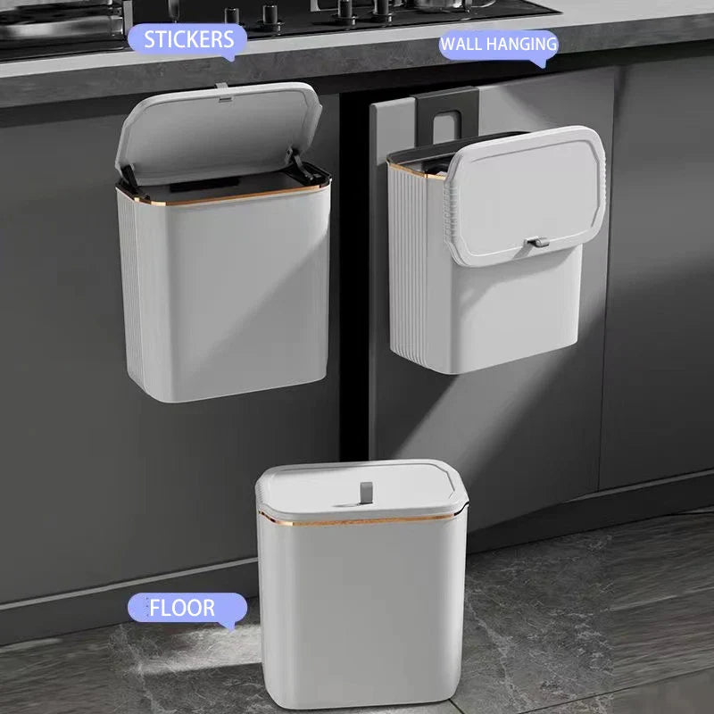 Wall-Mounted Kitchen Bin