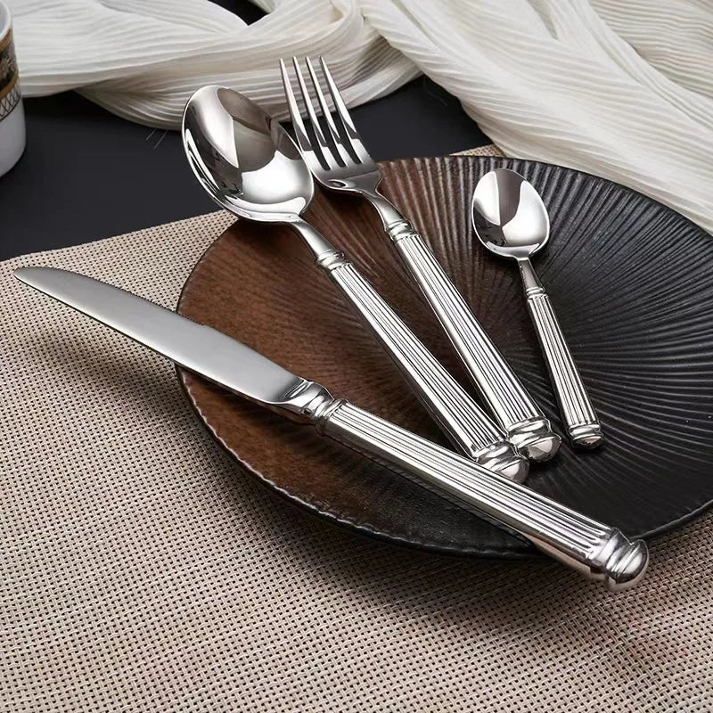 Gold Stainless Flatware Set