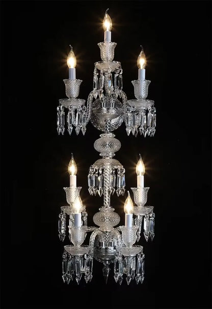 DecorBites™ Crystal Wall Lamp for Bedside Aisle Ktv LED Lights